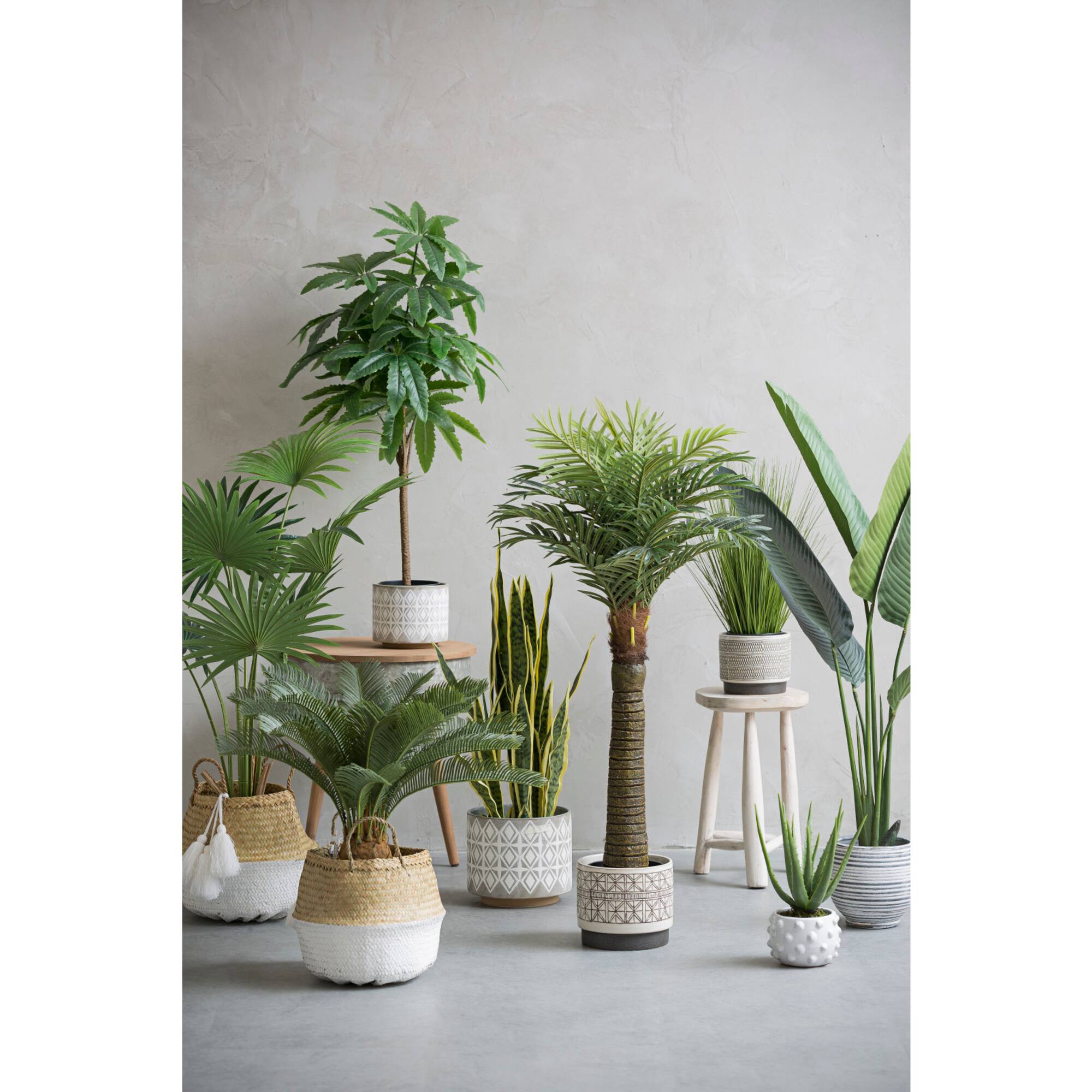 Hello Honey® Gray & White Stoneware Pots Set